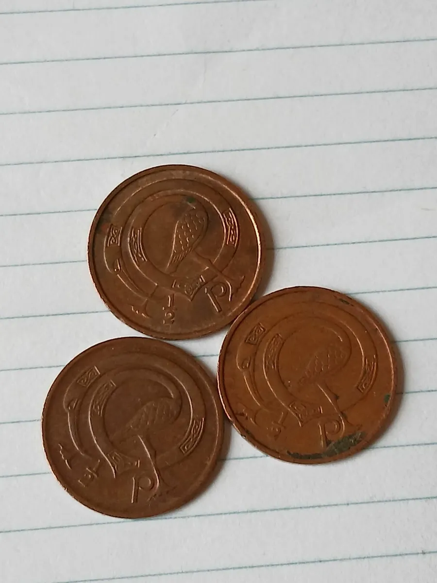 Irish 1/2 pennys - Image 1
