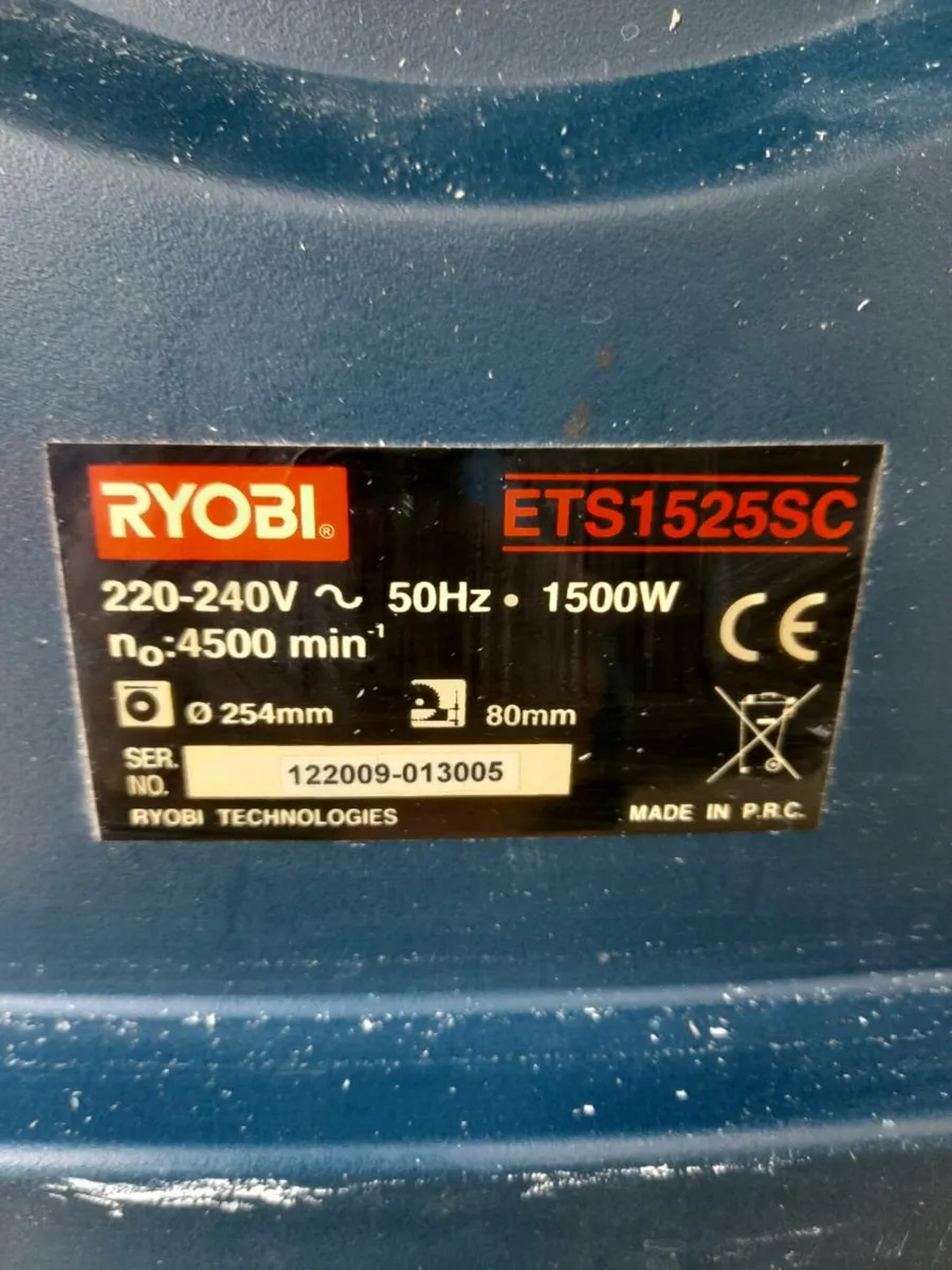 Ryobi table saw - Image 3