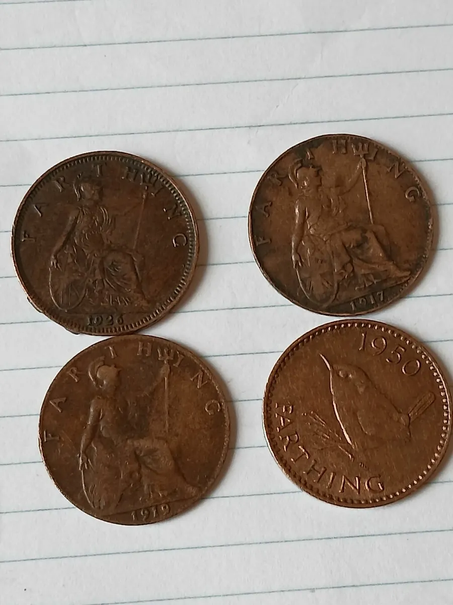 Farthing coins (irish) - Image 2