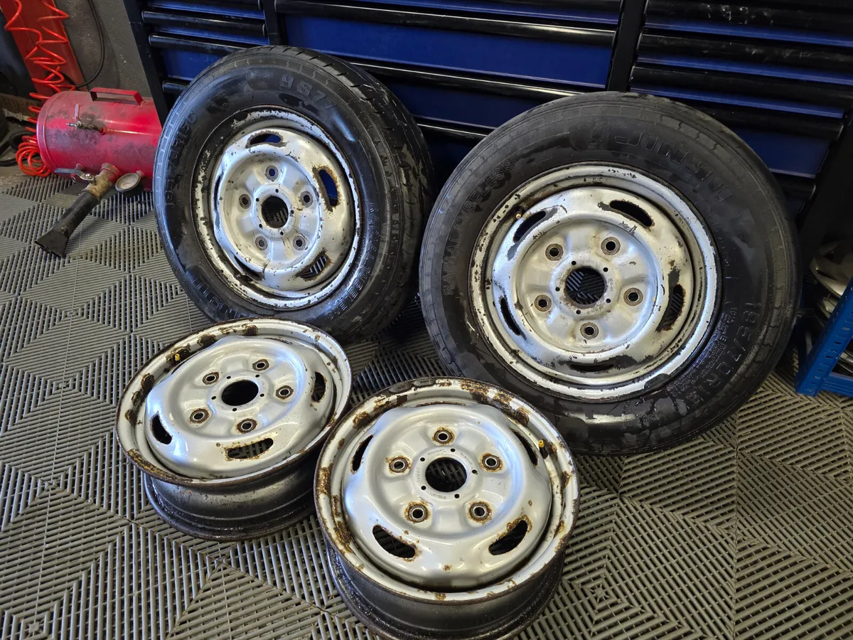15" Ford Transit Steel Wheels - Image 2