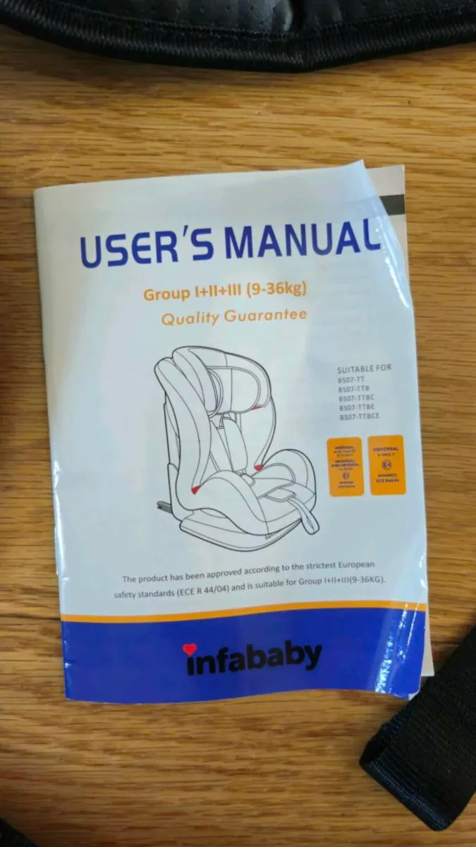 Group l+ll+lll Car Seat 9-36kg Infababy - Image 4