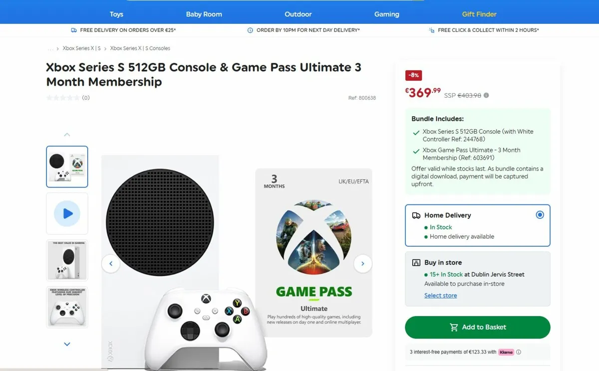 Xbox Series s (512GB) white + 3 months game pass - Image 3