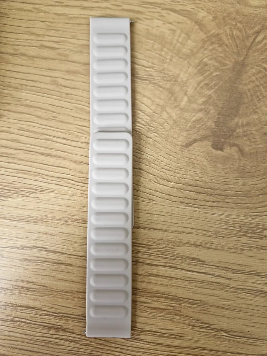 Silicone Magnetic watch Bracelet Strap 20mm - Image 3