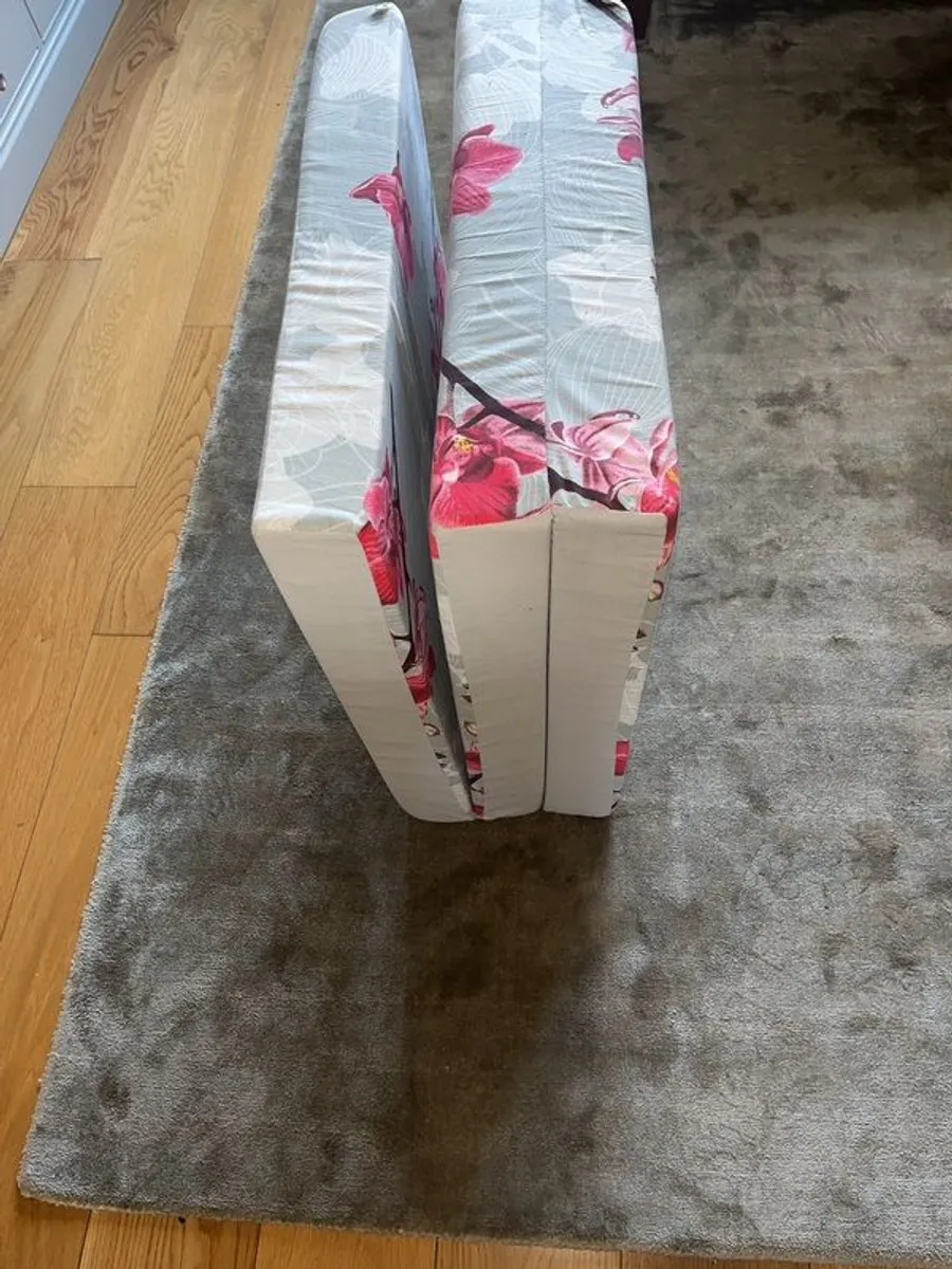 Folding Mattress x 2 - Image 2
