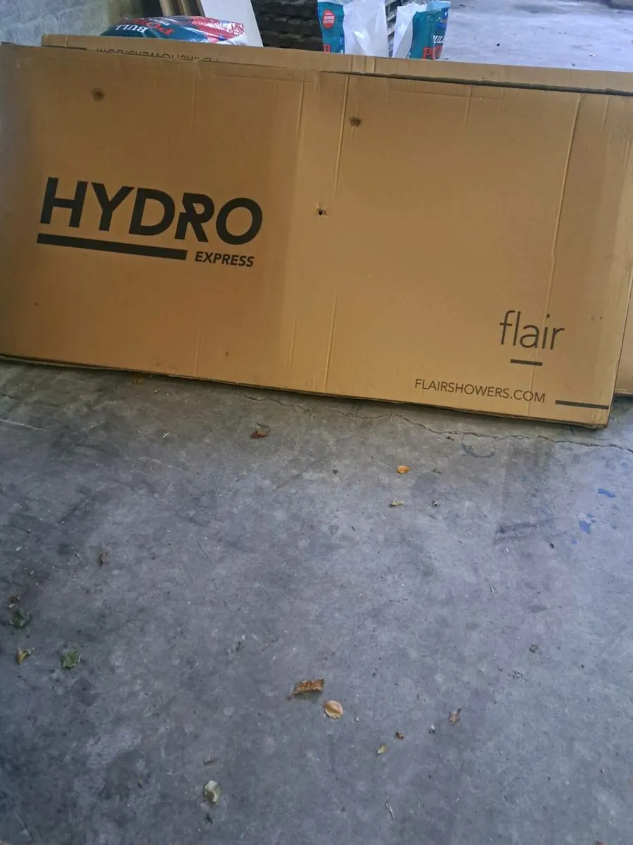 Side panel and shower door - Image 4