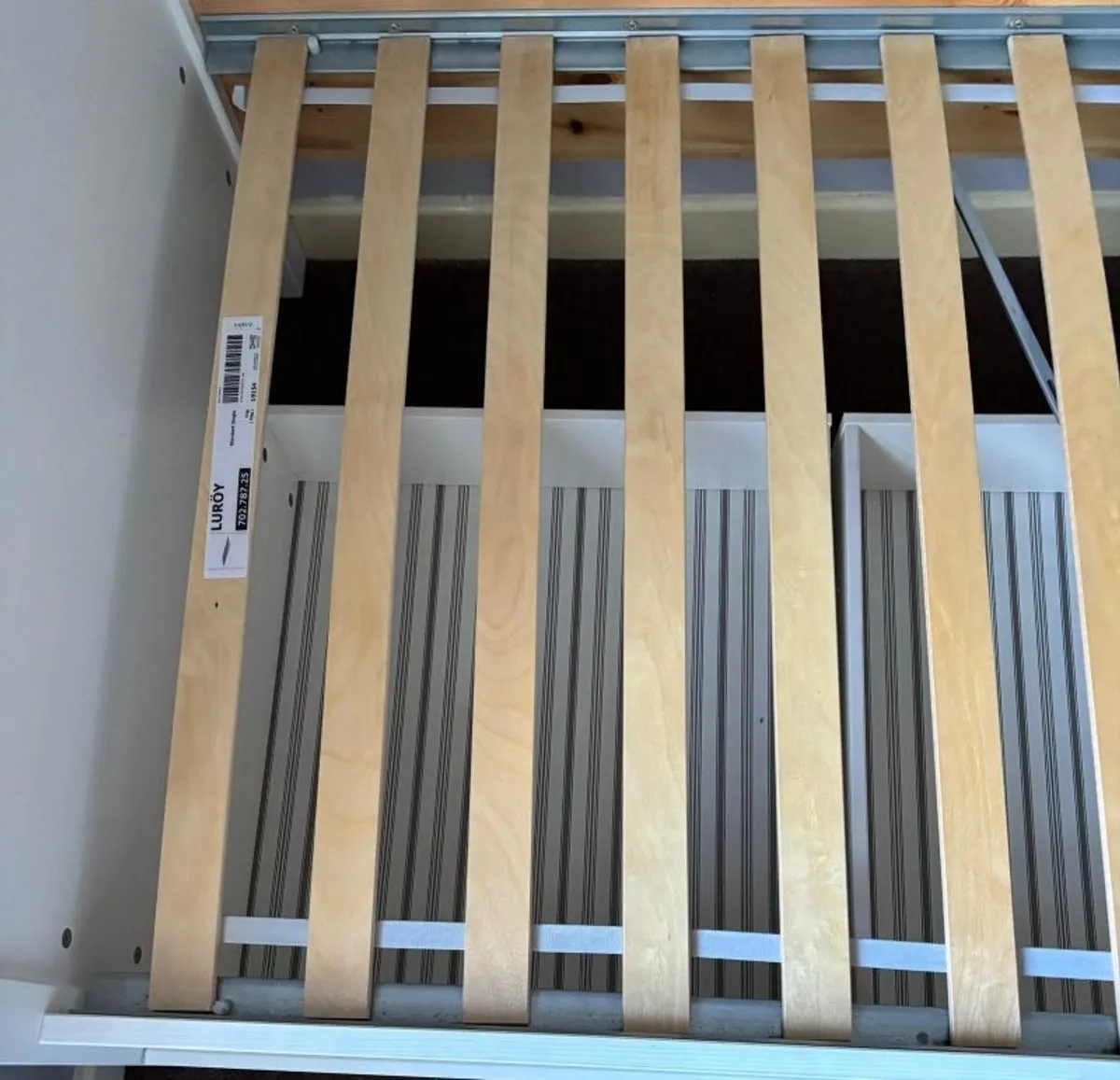 IKEA Hemnes Single Bed with roll out drawers - Image 3