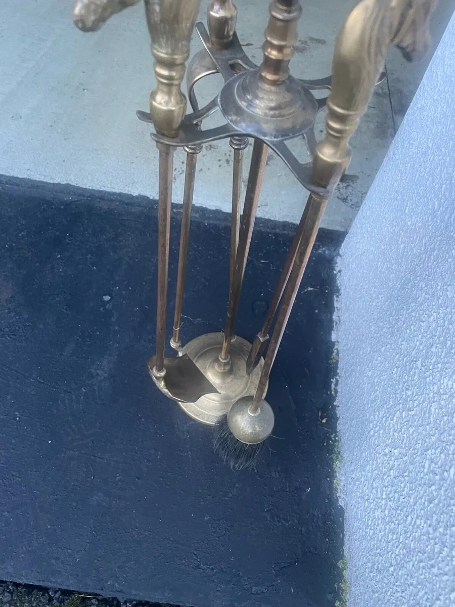 Companion brass set - Image 1