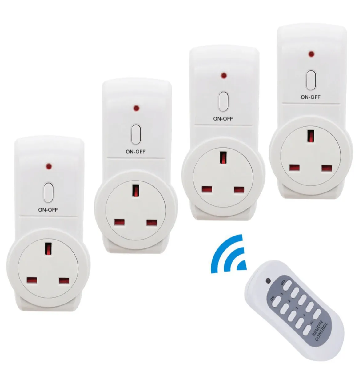 4 x Wireless Remote Control Smart Switch - Image 1