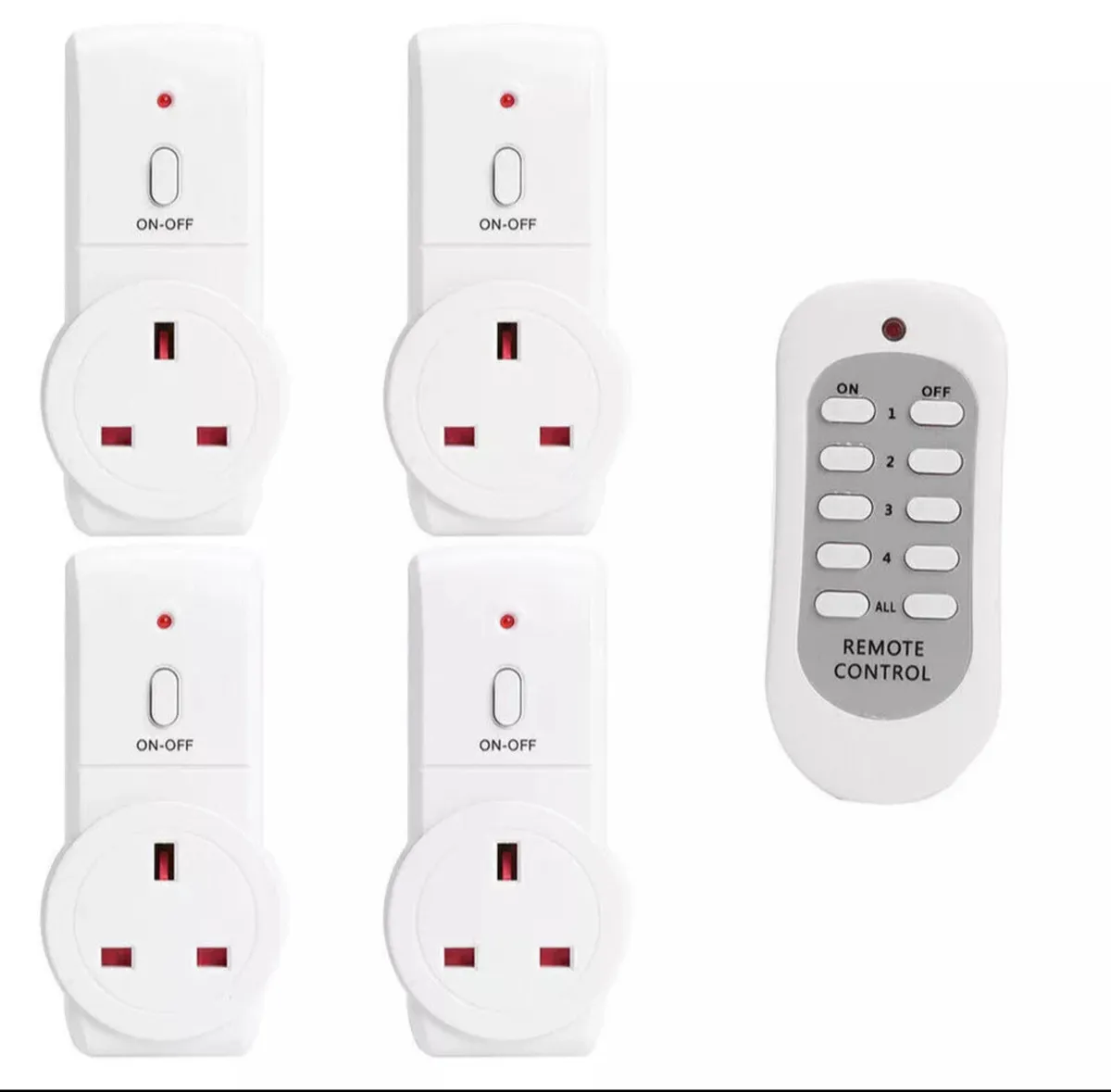 4 x Wireless Remote Control Smart Switch - Image 3