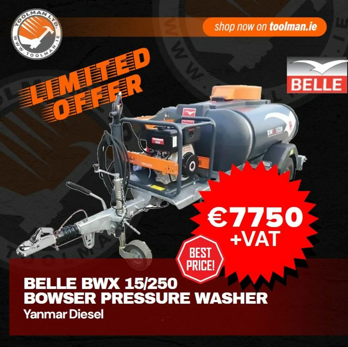 LONCIN GENERATOR €500 MASSIVE BLOWOUT SALE - Image 3