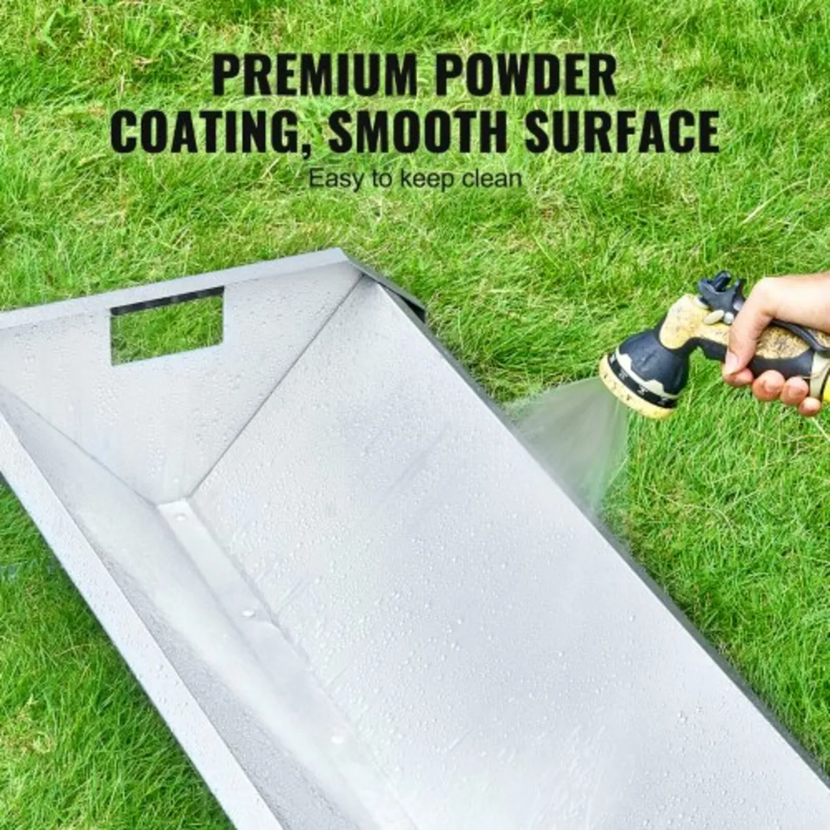 Livestock Feeding Trough, 22 Gallon Capacity, 45" - Image 3