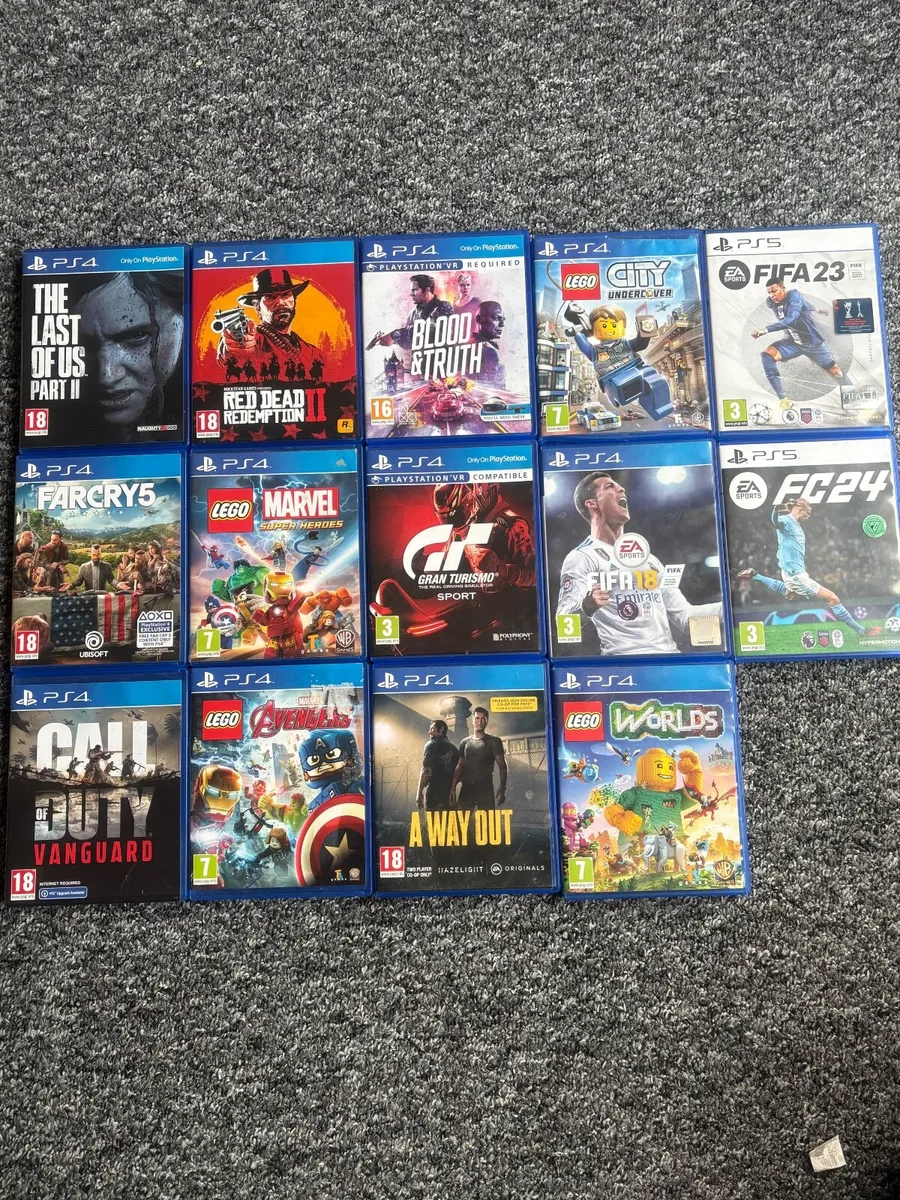 14 PS4 and PS5 Games - Image 1