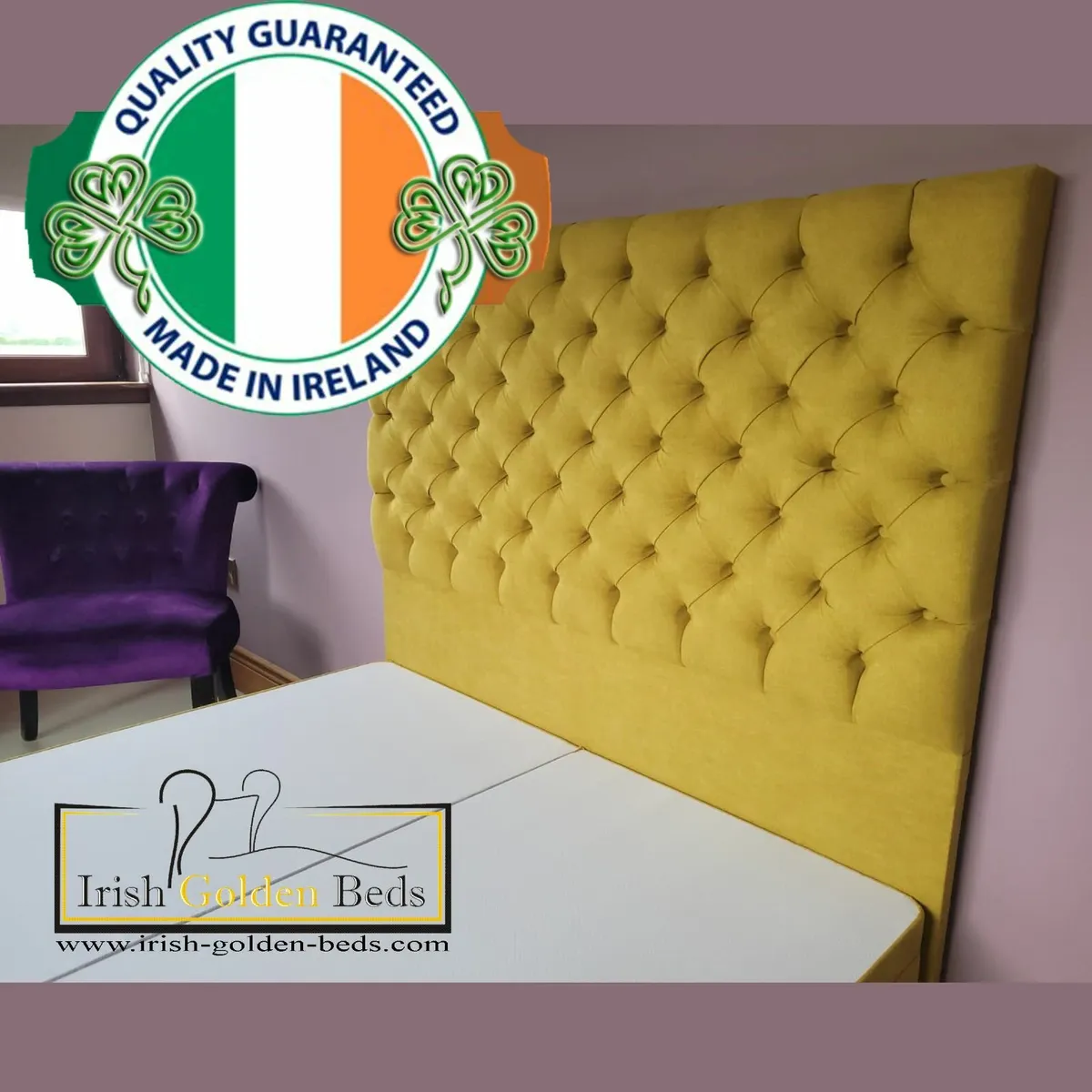 bed frame and headboard, free delivery - Image 3