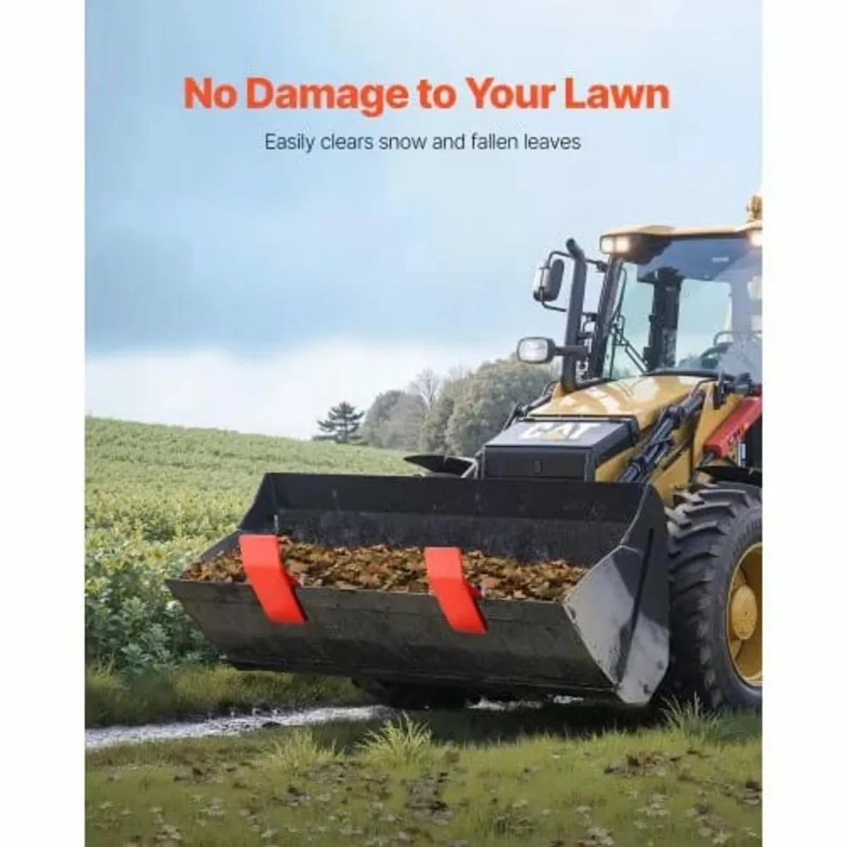 2PCS Heavy Duty Steel Bucket Edge Protectors, Edge - Image 3