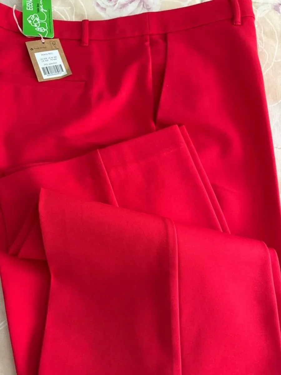 Ladies Boden red trousers - New with tags - Image 2