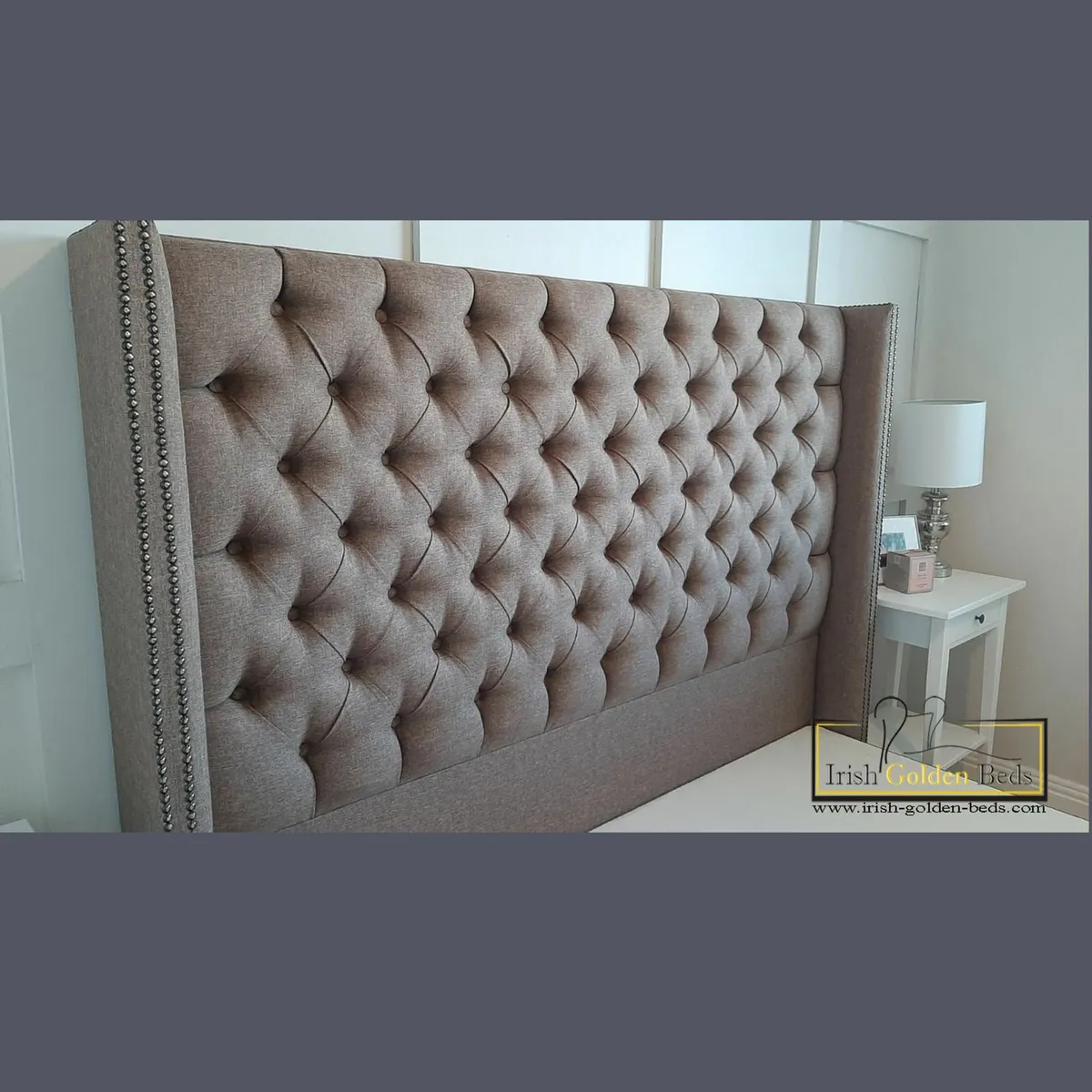 bed frame and headboard,free delivery - Image 3