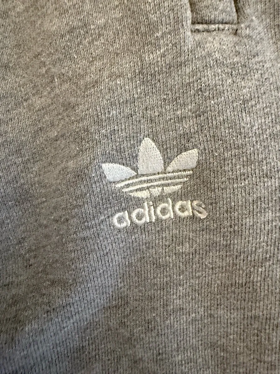 Adidas Men’s Grey Sweater Shorts - Image 3