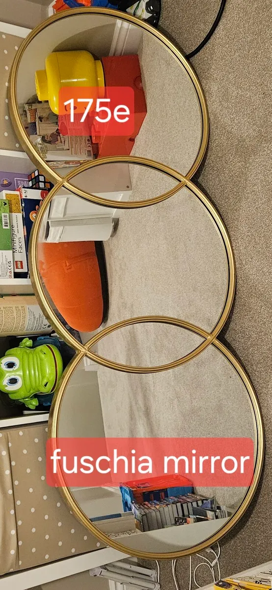 Like new mirror lamp and cabinet - Image 4