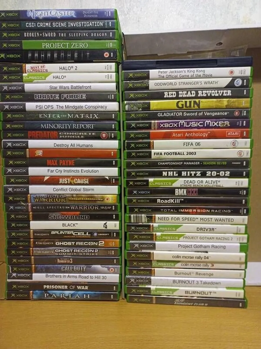 Original XBOX Driving Console plus Games - Image 2