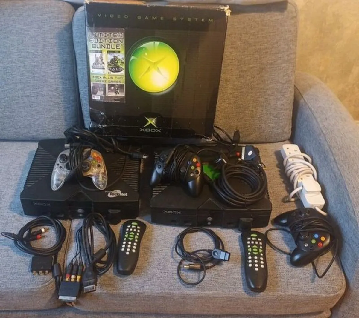 Original XBOX Driving Console plus Games - Image 3