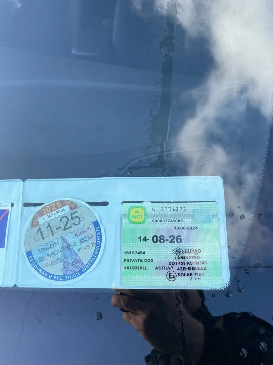 Vauxhall astra 1.0T tax and nct - Image 4