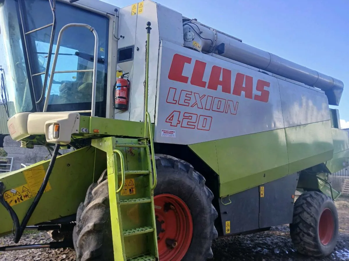 Claas 420 lexion. Claas chopper 354 - Image 1