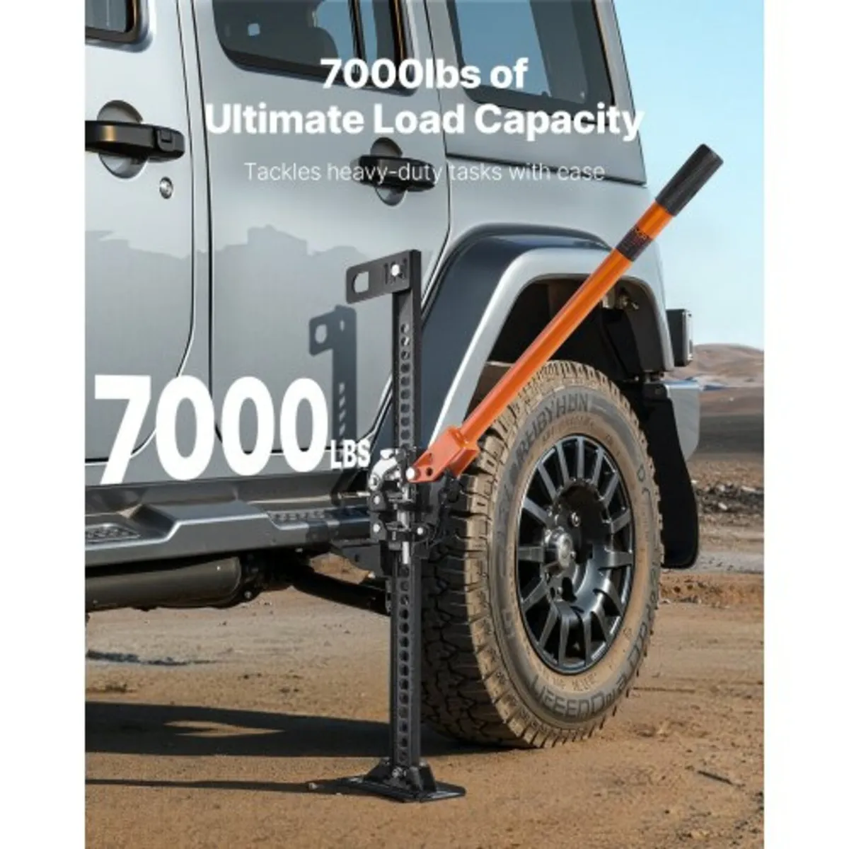 Farm Jack, 91.5 cm Utility High Lift Farm Jack, 3. - Image 2