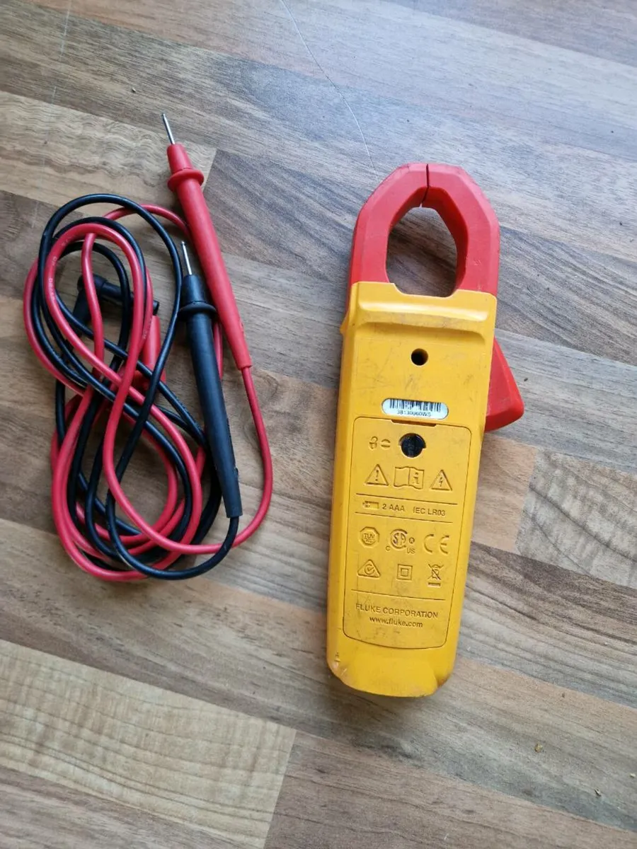 Fluke 323 Grip amp meter - Image 2