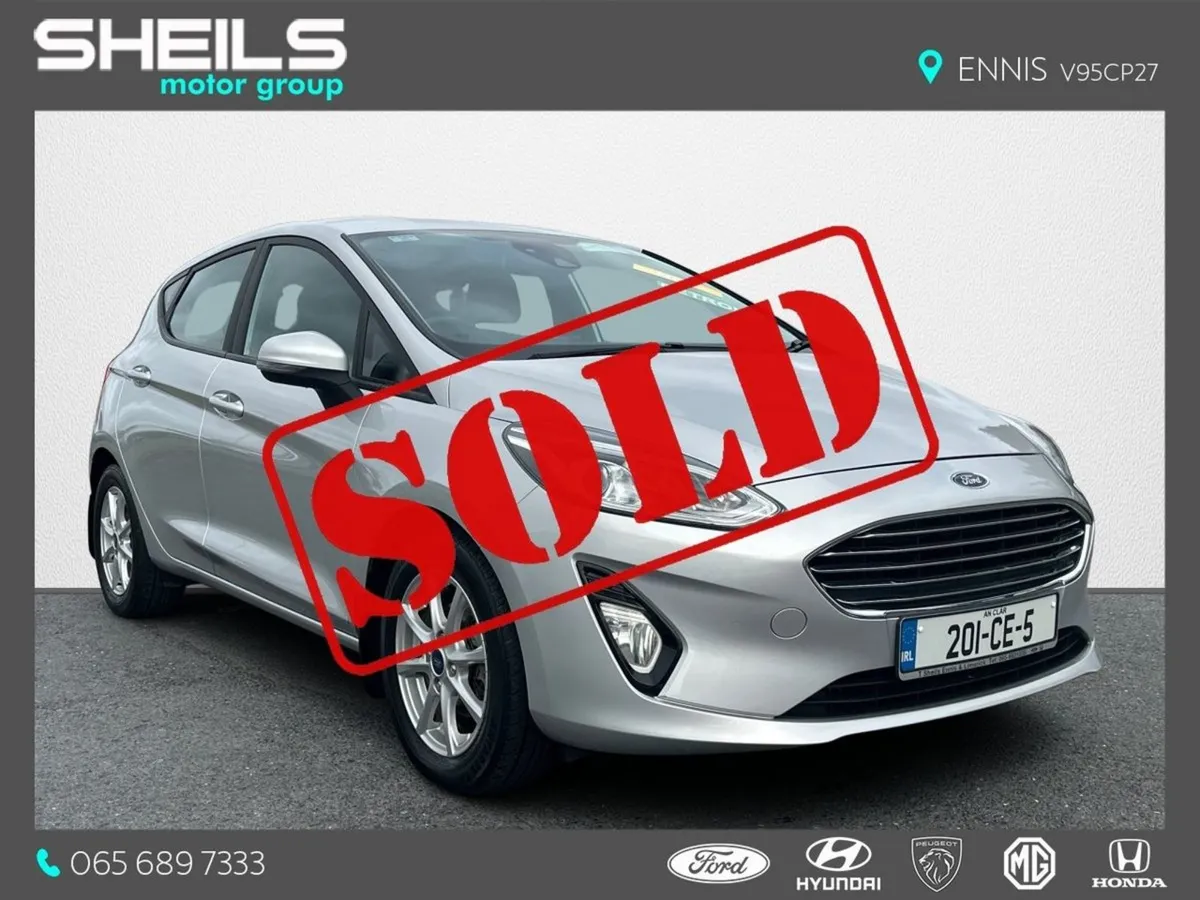 Ford Fiesta  sold  1.0 Petrol Titanium 100BHP - Image 1
