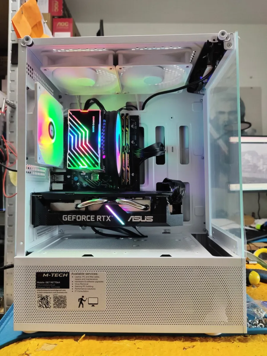 Custom Built Gaming PC i7/16GB/Geforce RTX/1TB m.2 - Image 3