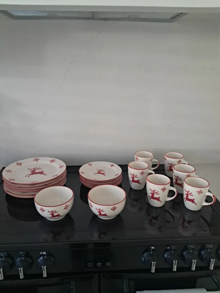 20 piece Christmas delph set