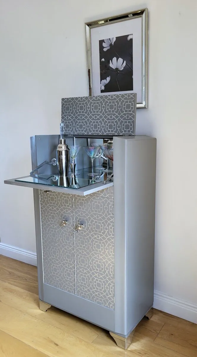 Vintage mid century cocktail cabinet - Image 4