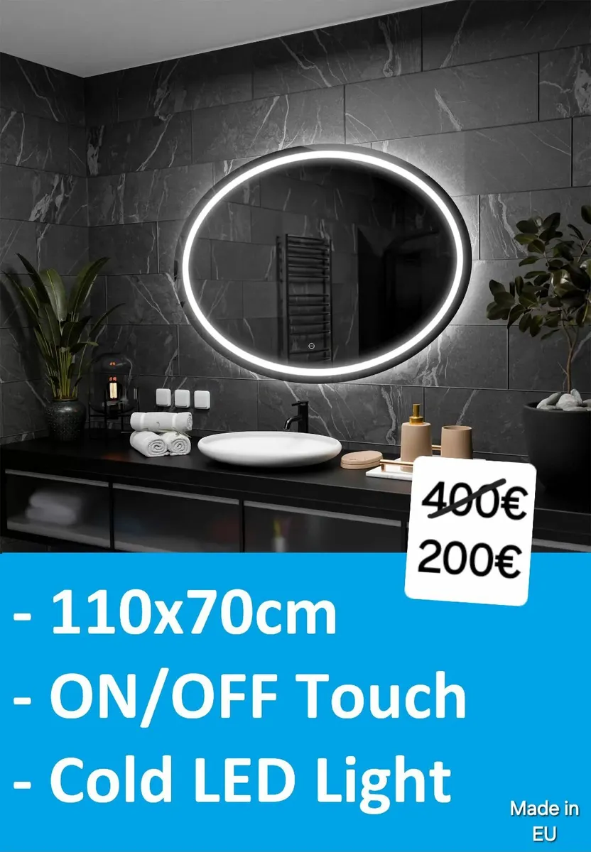 LED Bathroom Mirror - Image 1