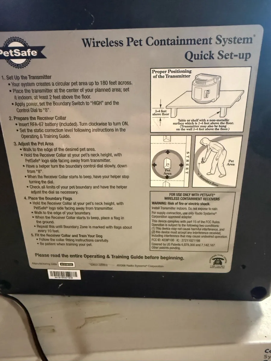 Pet Safe wireless collar - Image 3