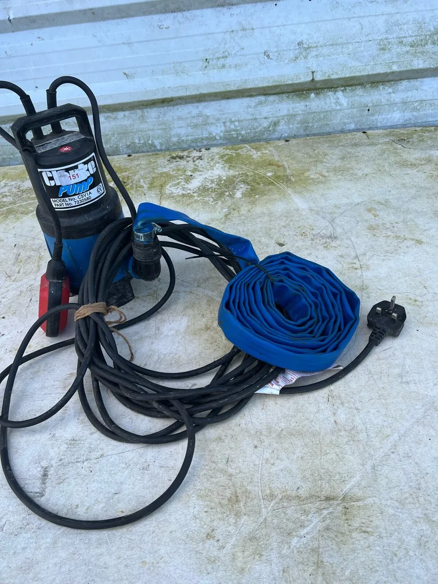Submersible pump automatic cutting in and out. - Image 1