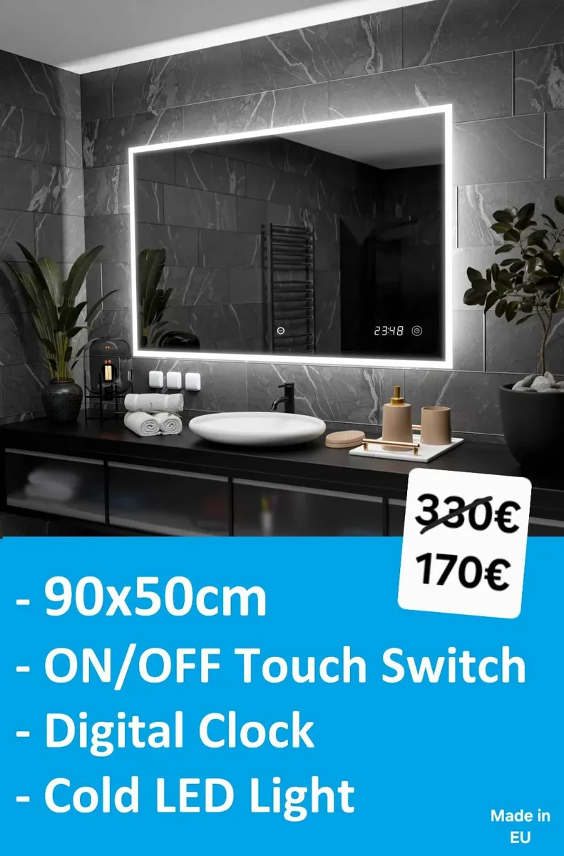 LED Bathroom Mirror - Image 1