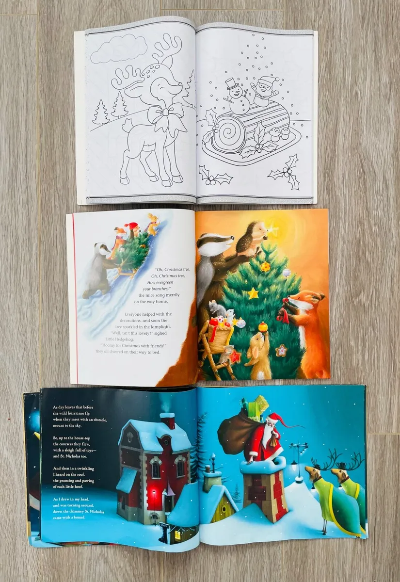 Christmas Books & Colouring Book - Image 2