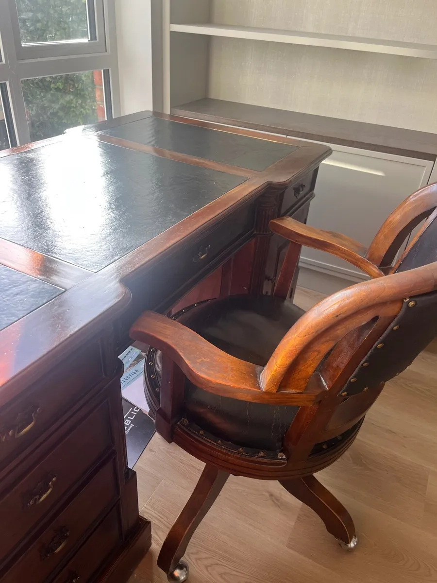 Partner Desk and Chair - Image 1