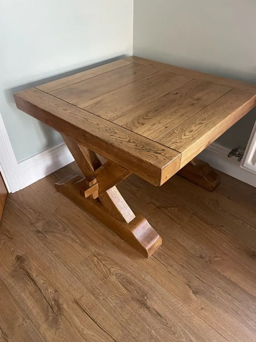 Solid Oak EzLiving Coffee Table - Image 1