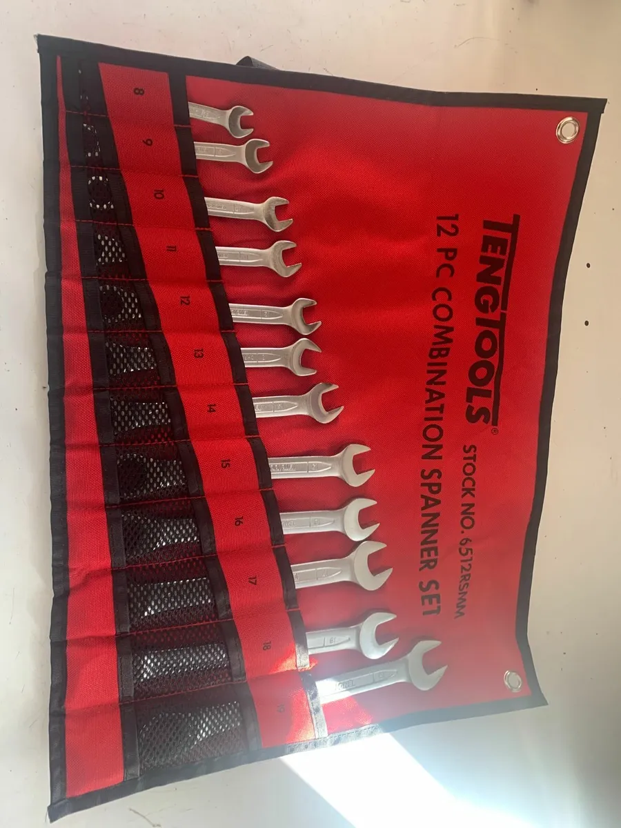 Teng Tools 12 Piece Combination Rachet Spanner Set - Image 2