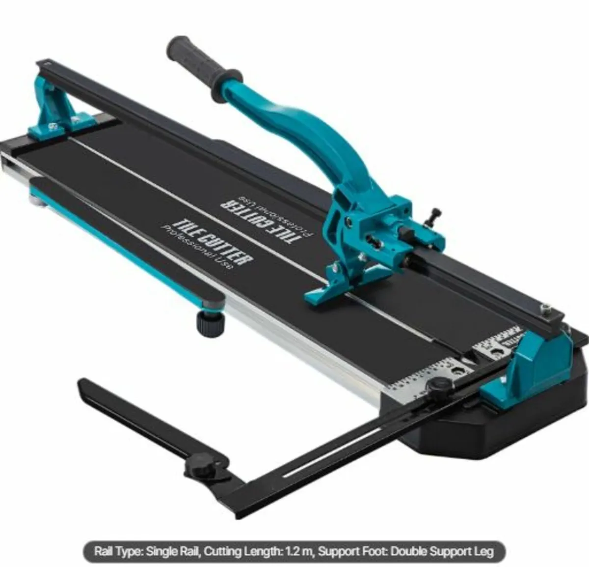 47 Inch Tile Cutter Single Rail Double Brackets - Image 1