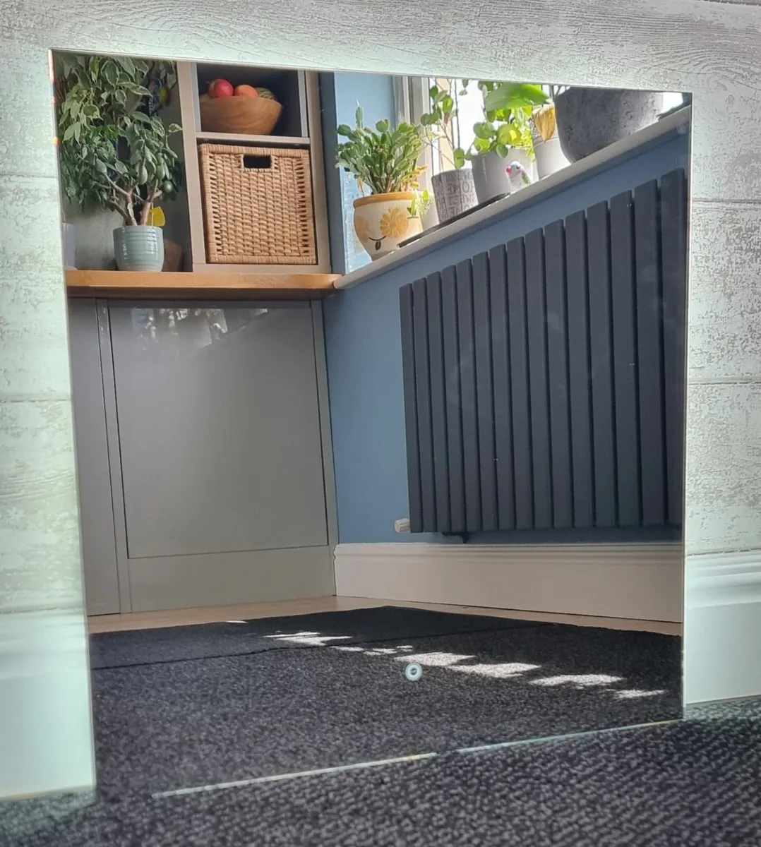 LED Bathroom Mirror Backlit 60x60cm - Image 2