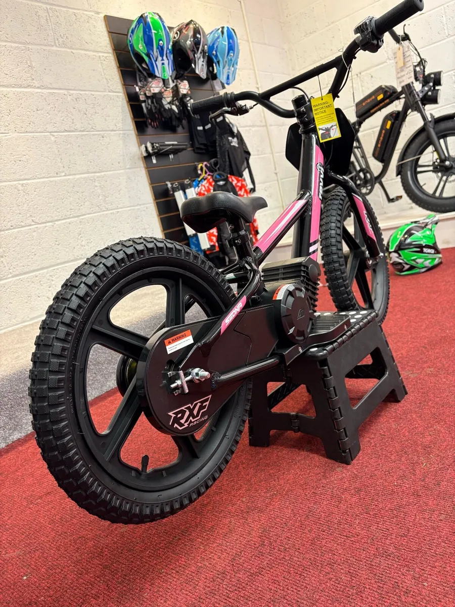 Revvi 16" Kids Electric Bike Balance Bike - Image 4