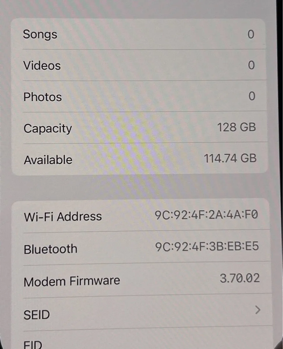 iPhone 14 midnight 128GB unlock - Image 1
