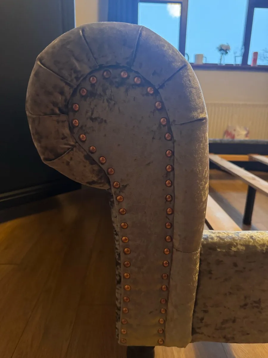 King size sleigh bed frame - Image 2