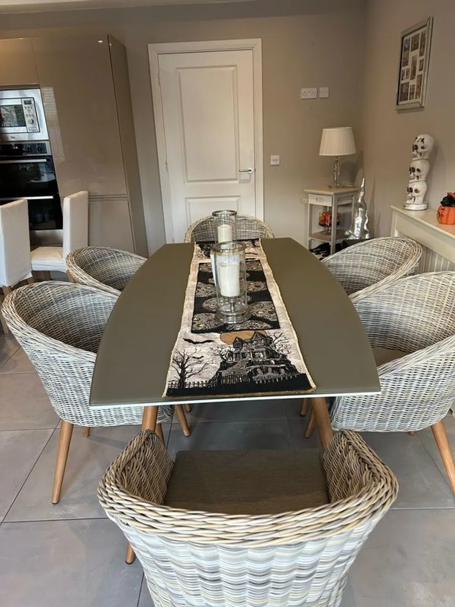 Kettler - Indoor / Outdoor Table & 6 Chairs - Image 1