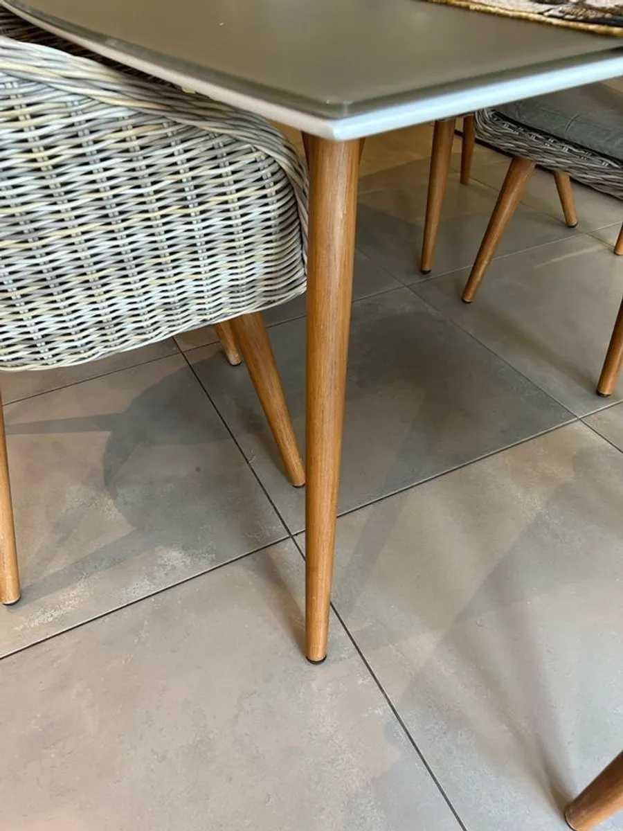 Kettler - Indoor / Outdoor Table & 6 Chairs - Image 3