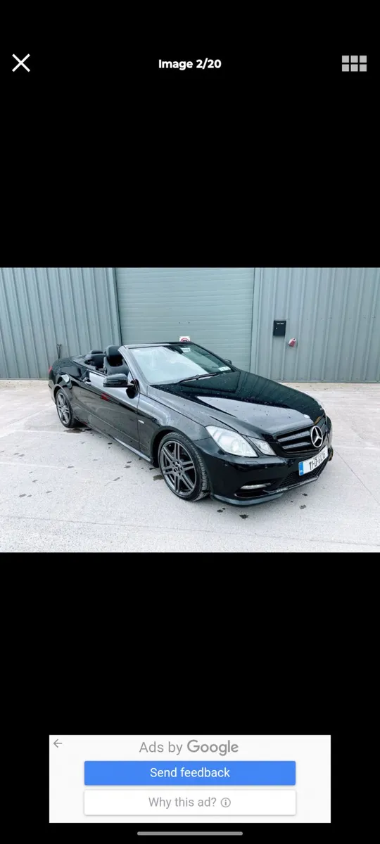 Mercedes Benz E250 Convertible - Image 1
