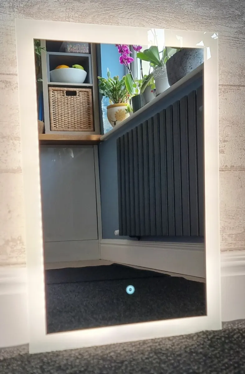 LED Bathroom Mirror 40x60cm Dual LED - Image 3