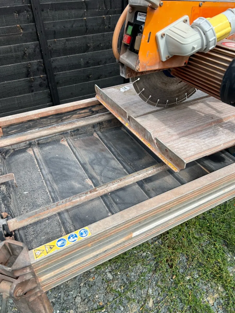 Masonry saw brick saw Wet Saw Battipav Elite 80 - Image 2